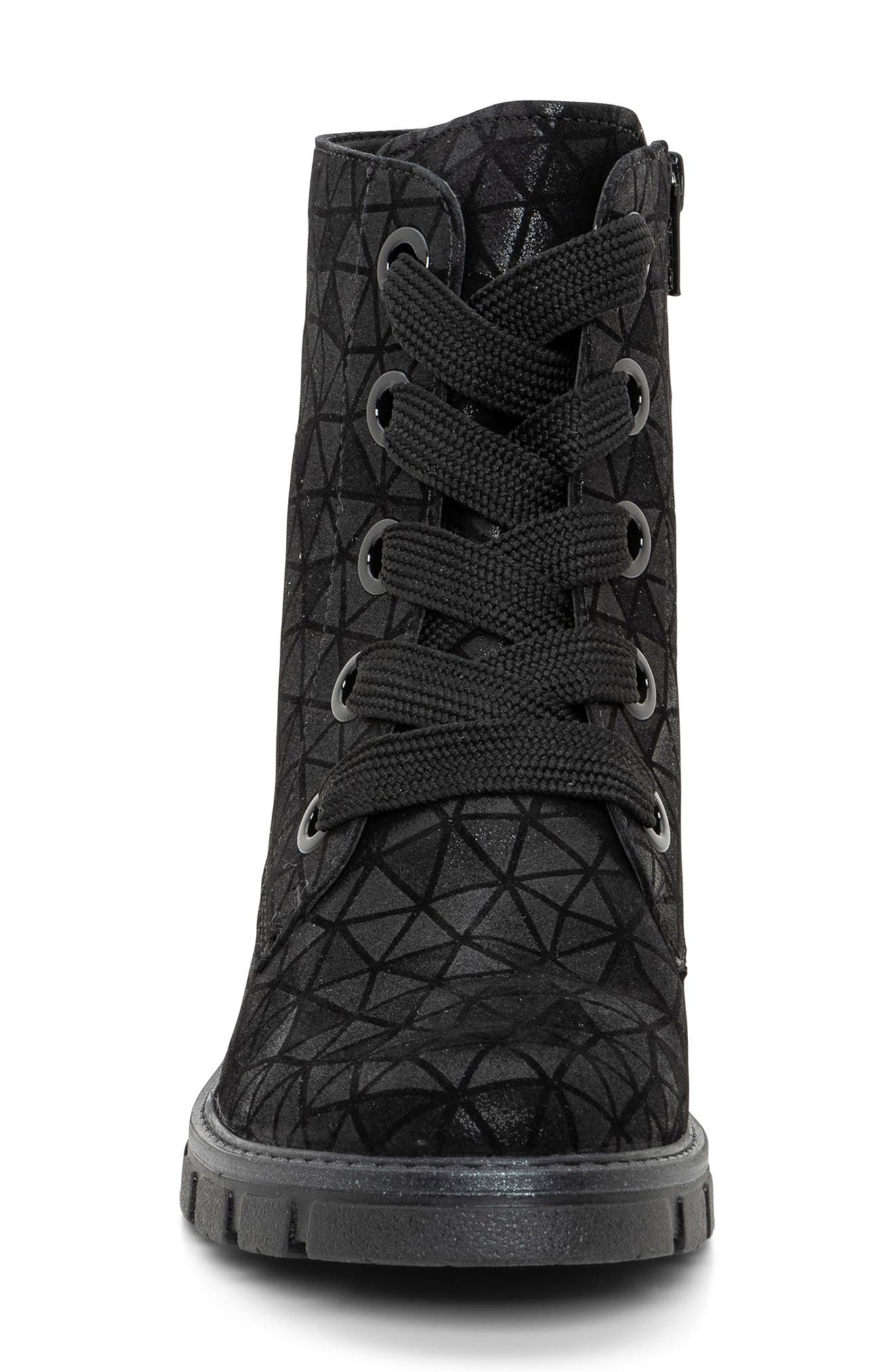 Debbie Lace-Up Boot, Alternate, color, BLACK