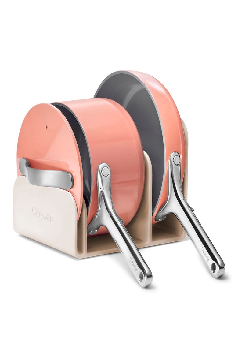 Nonstick Ceramic Mini Fry Pan & Sauce Pan Set, Alternate, color, PERRACOTTA