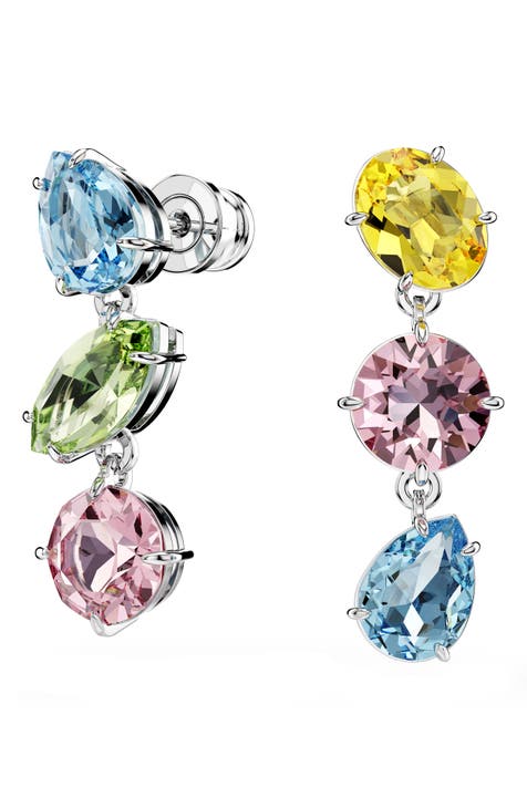 Anastasia Crystal Cardinal Earrings