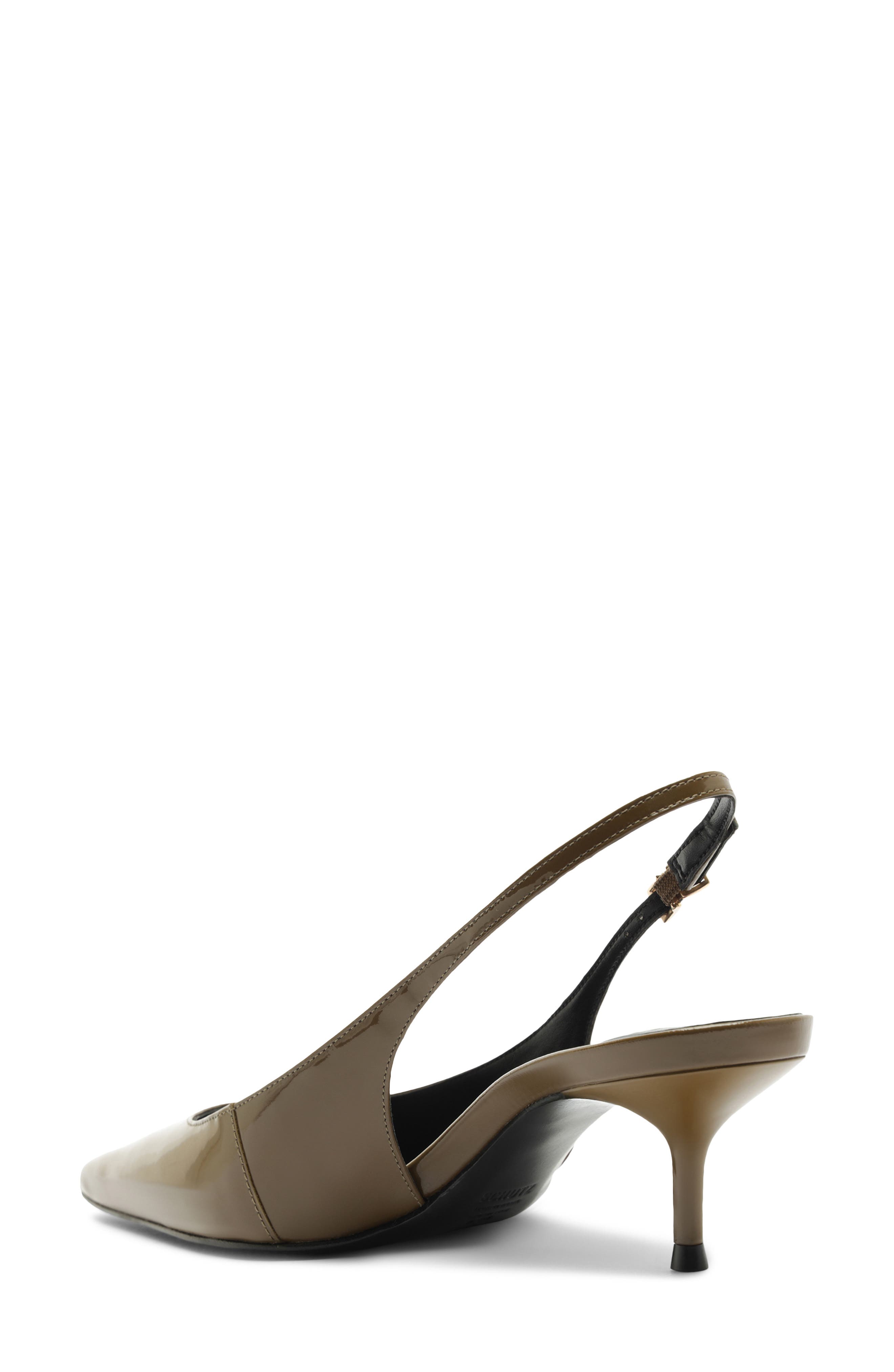 Paola Mid Slingback Pump, Alternate, color, DRIED OLIVE