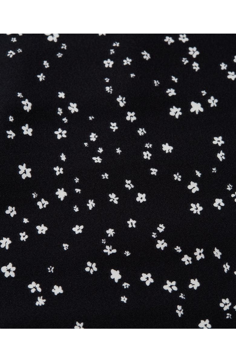 tentree Yaletown Skirt, Alternate, color, Meteorite Black/Bloom Floral