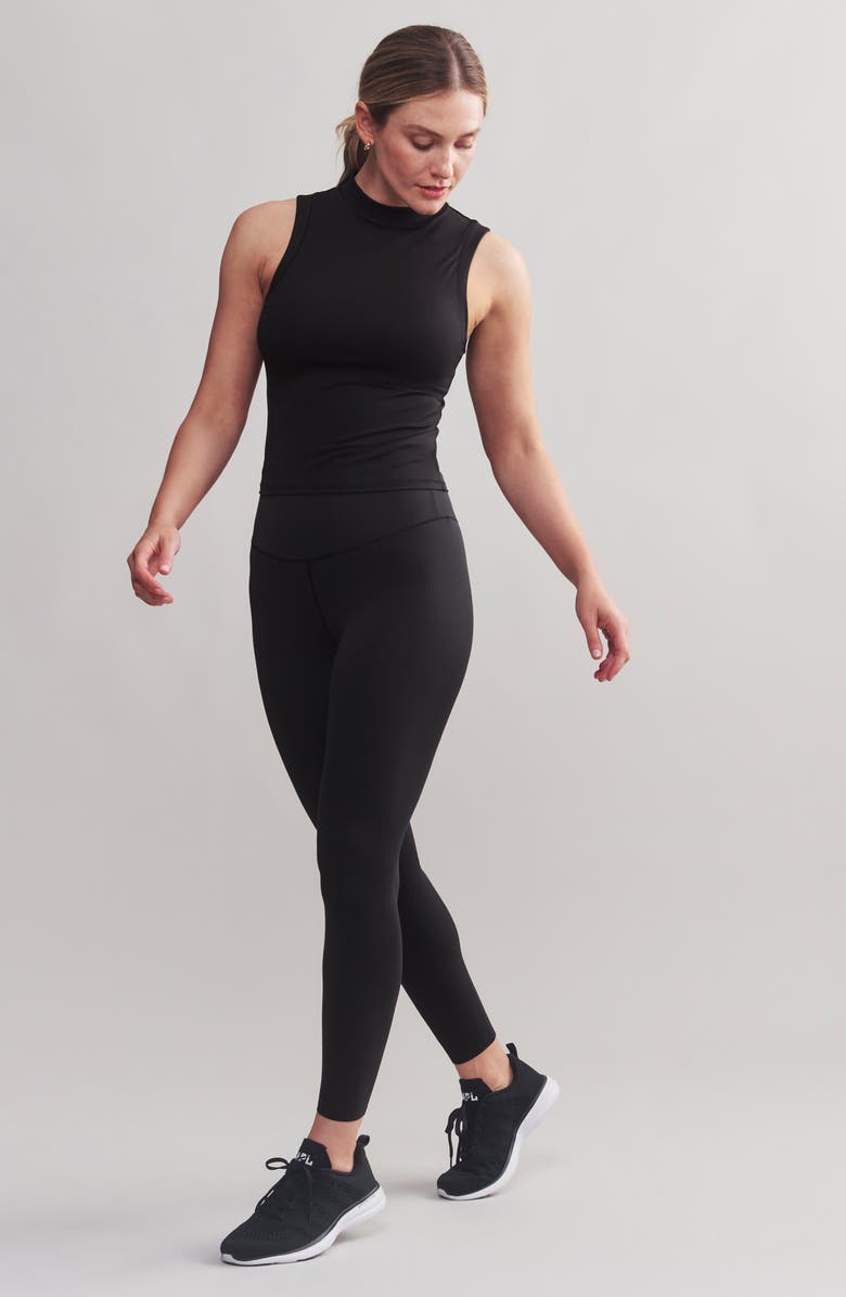 Rhone Ultimate Layer Mock Neck Performance Tank, Alternate, color, 