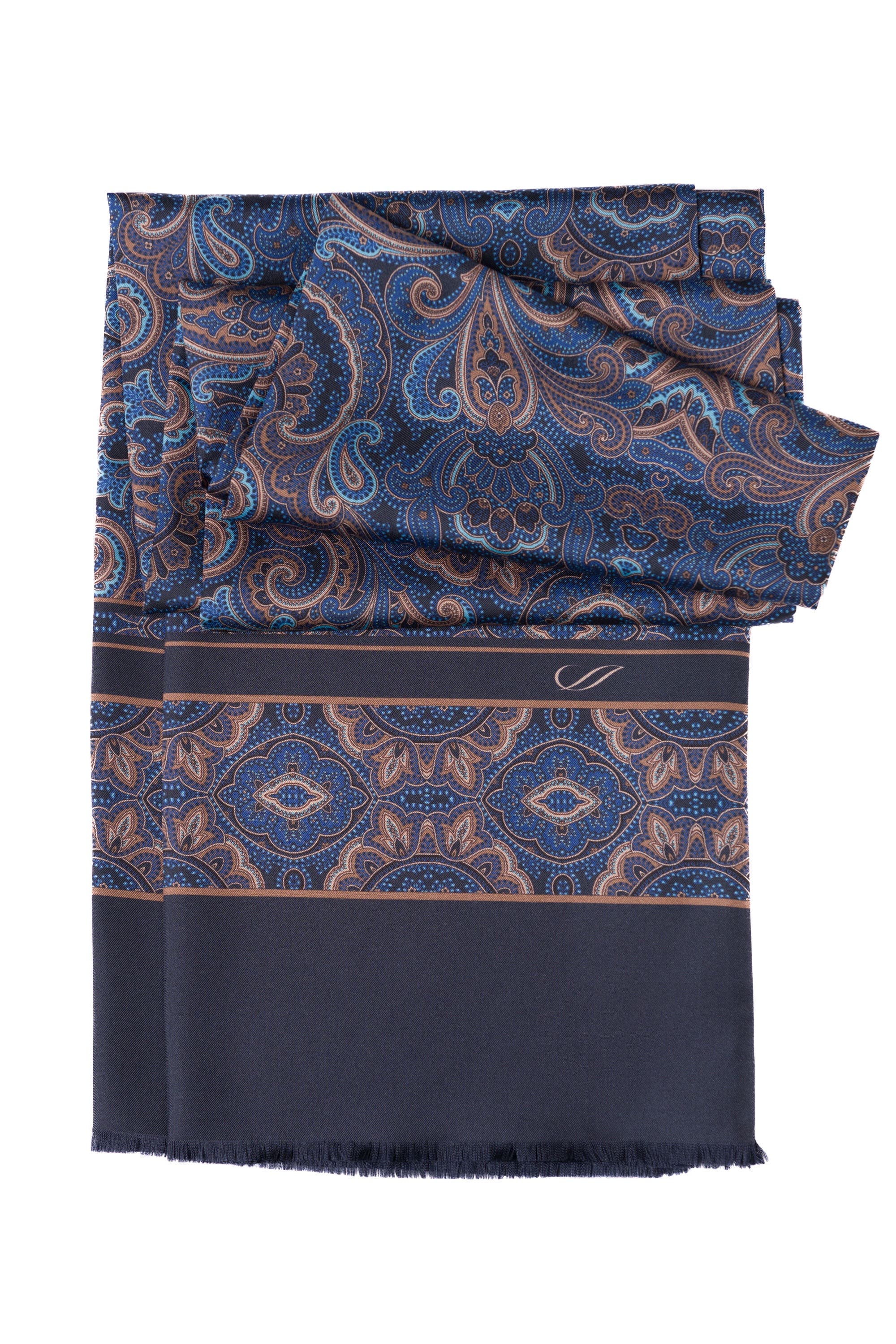 selected Blue and Brown