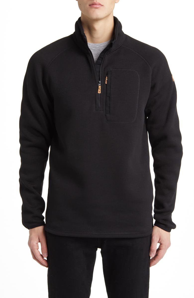 Fjällräven Ovik Fleece Half-Zip Pullover, Main, color, 