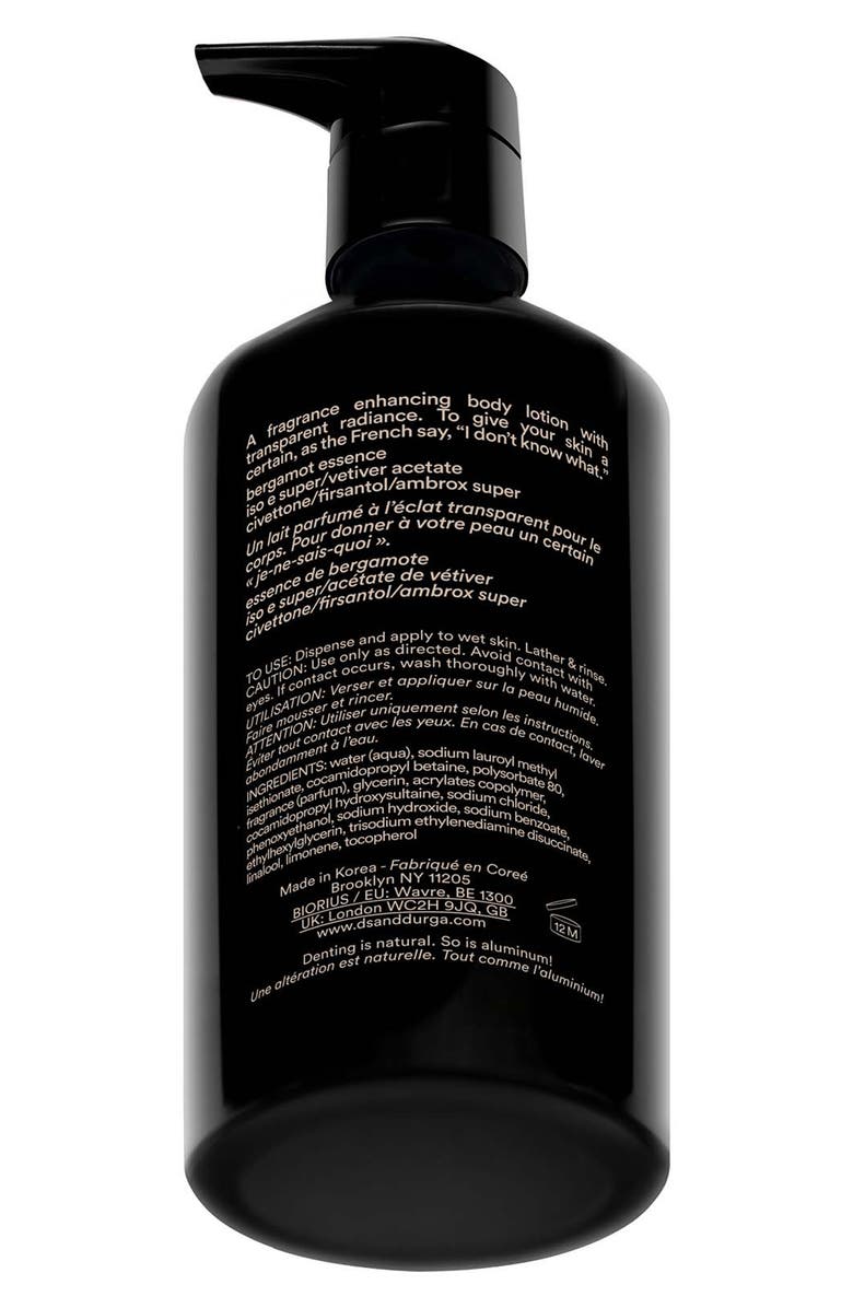 D.S. & Durga I Don't Know What Body Soap, Alternate, color,