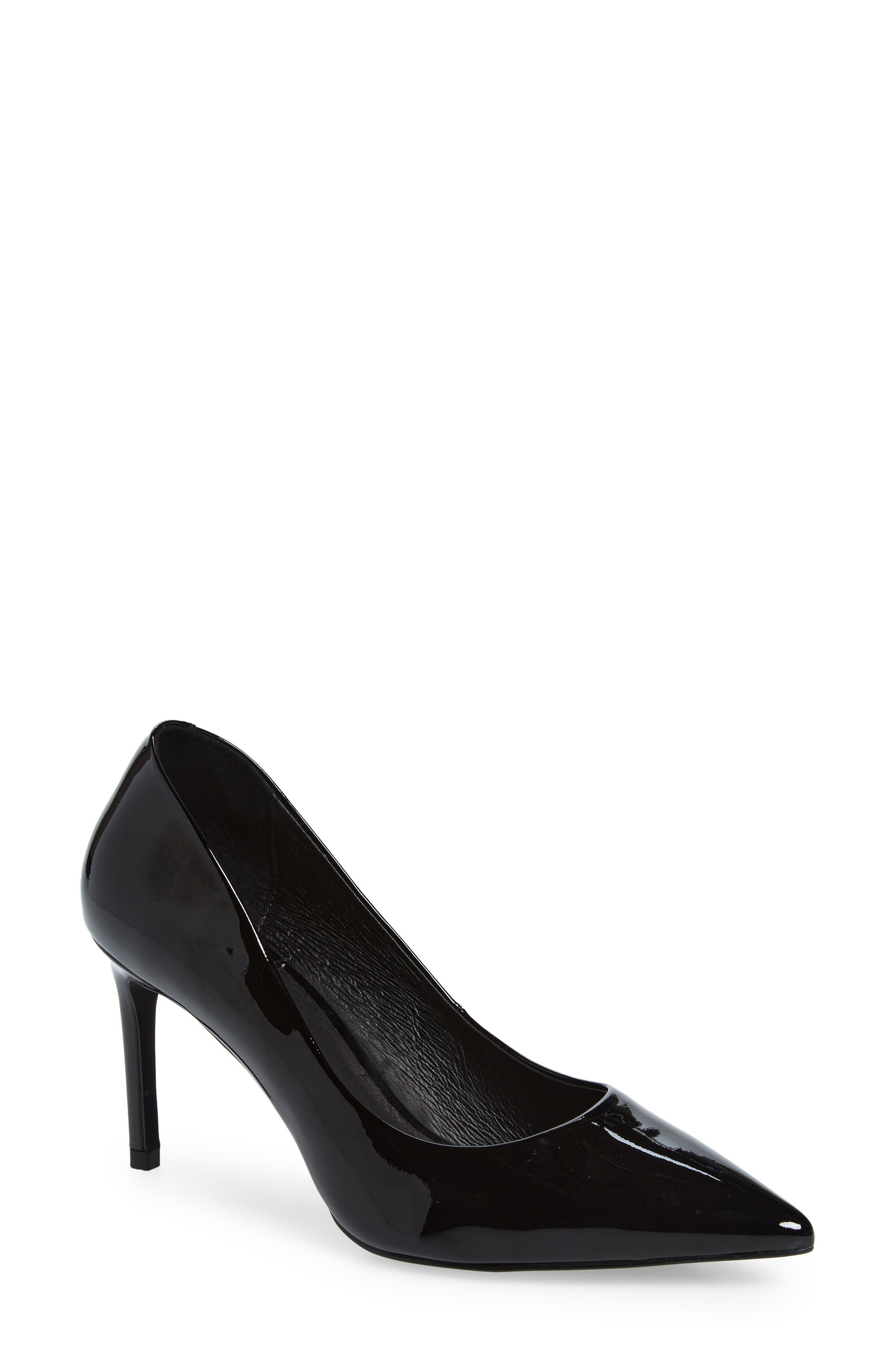Jeffrey Campbell Nikia Pump, Main, color, Black Patent