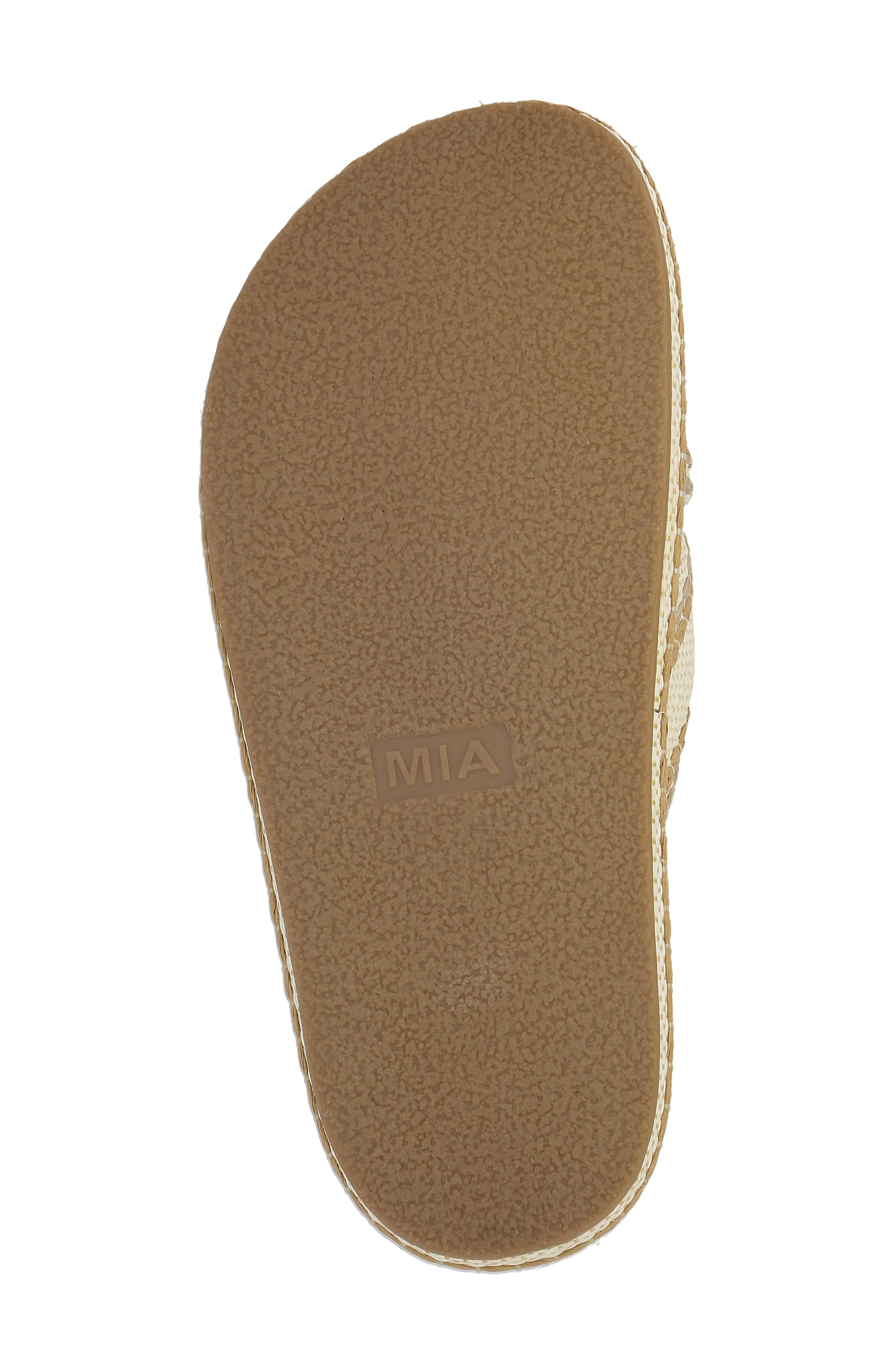 MIA Giade Platform Sandal, Alternate, color, Natural
