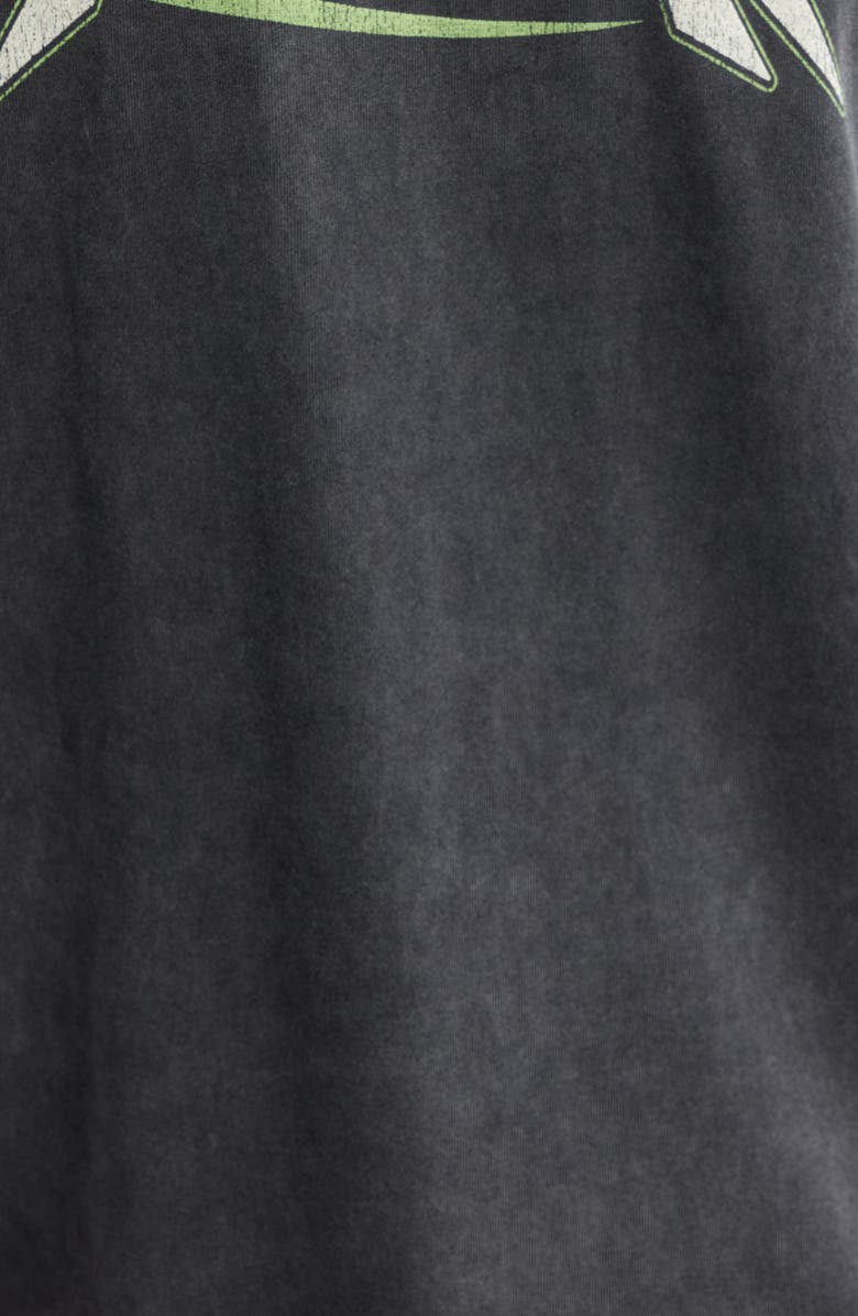 ID Supply Co Dennis Rodman Never Rests Graphic T-Shirt, Alternate, color, Washed Black