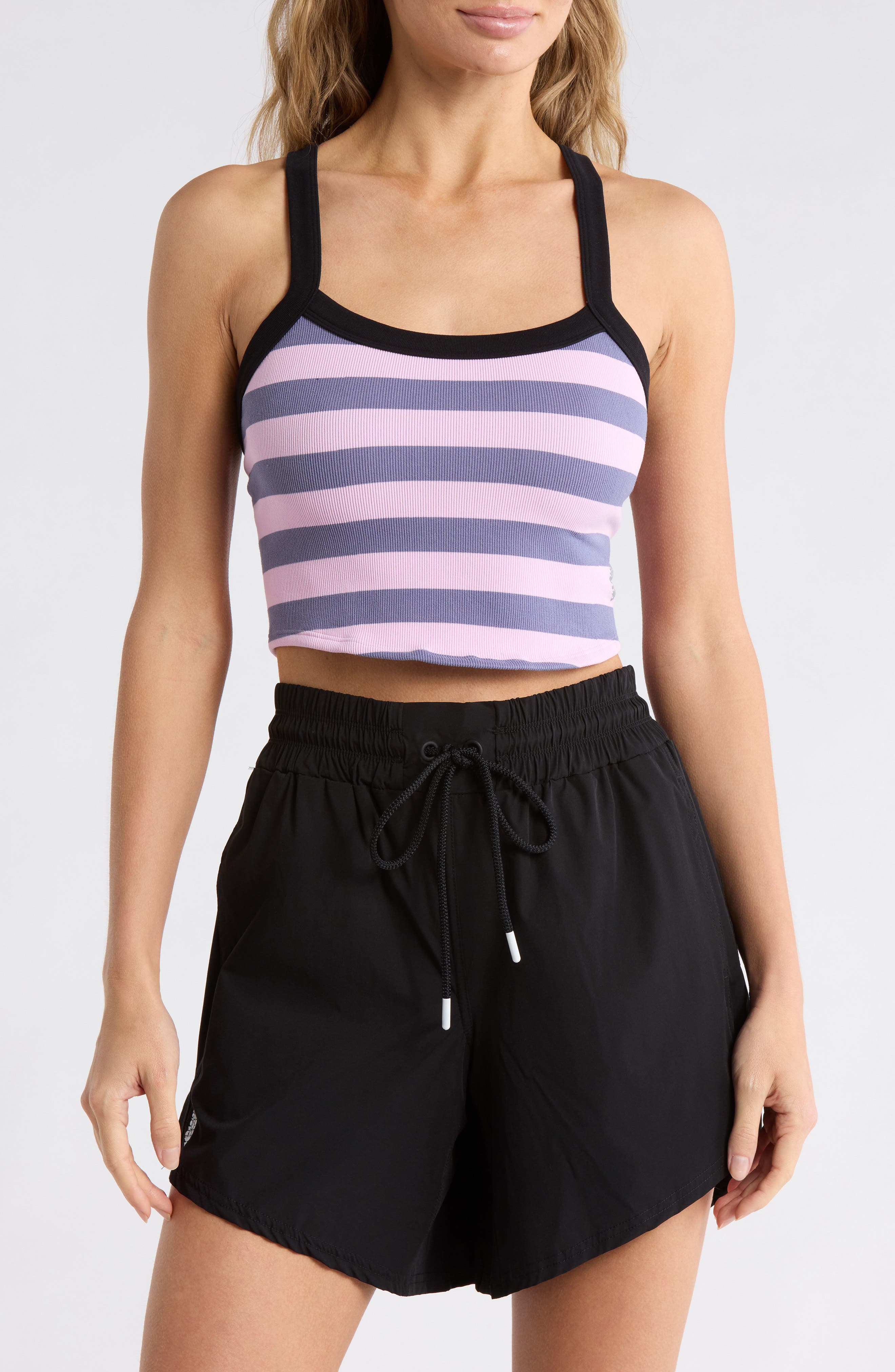 Free People FP Movement All Clear Stripe Camisole