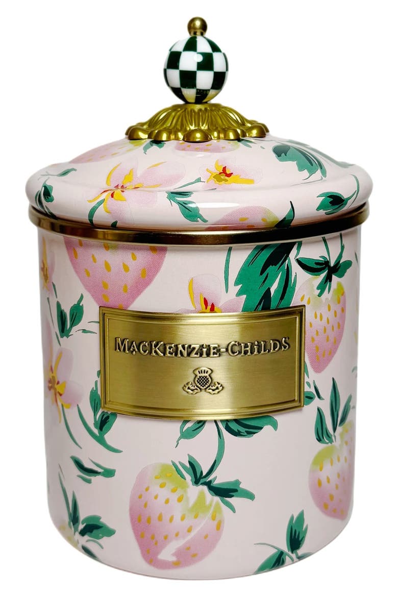 Strawberry Small Canister, Main, color, PINK
