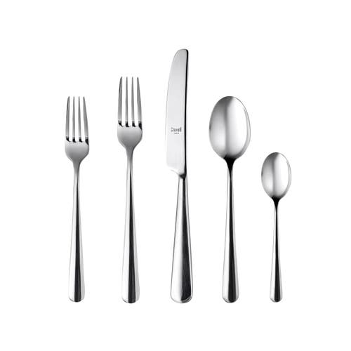 Mepra Stoccolma Flatware Set In Silver