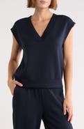 Z by Zella Whisper V-Neck Short Sleeve Knit Top