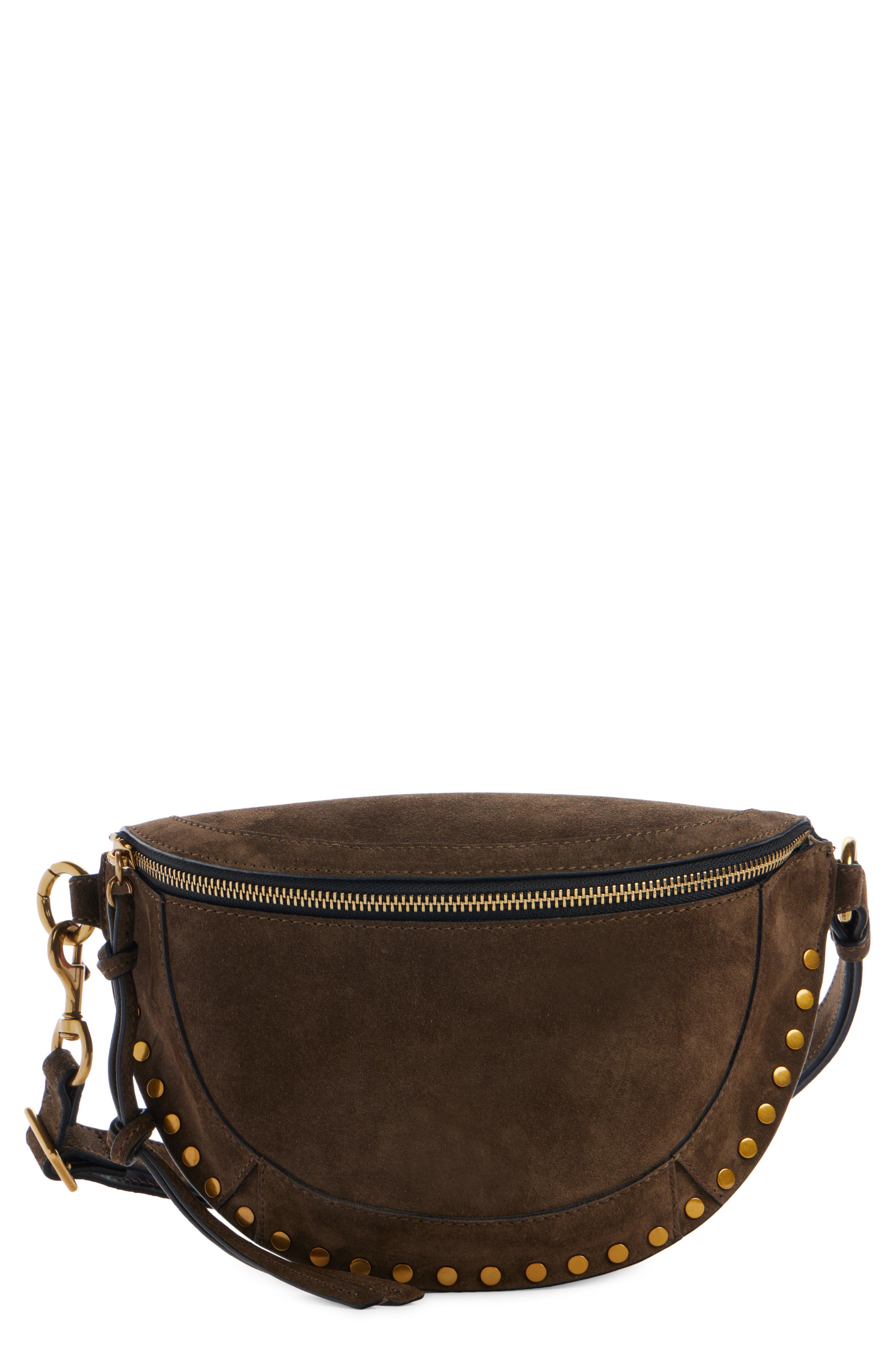 Isabel Marant Skano Stud Crossbody Bag, Main, color, 