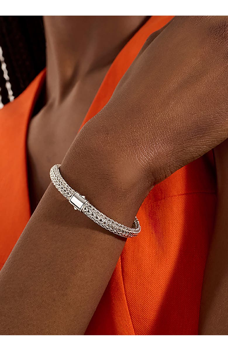 John Hardy Icon Reversible Bracelet, 6.5mm, Alternate, color, Silver And Gold