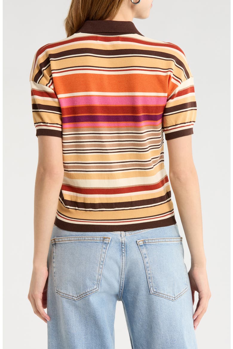 Sable Stripe Knit Polo, Alternate, color, MURANO STRIPE
