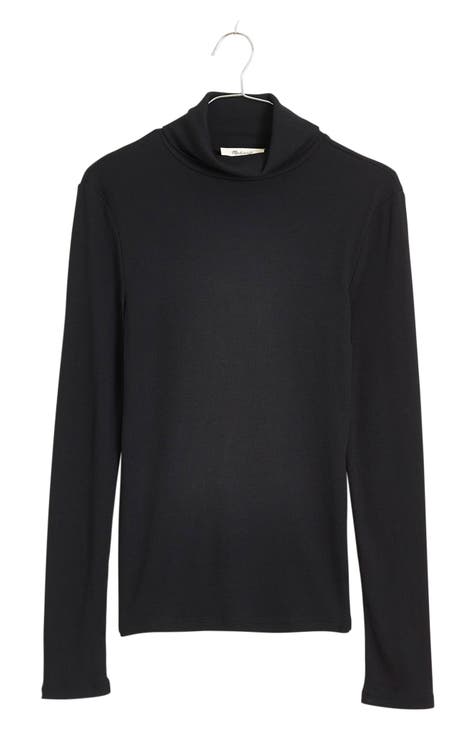 Madewell black turtleneck best sale