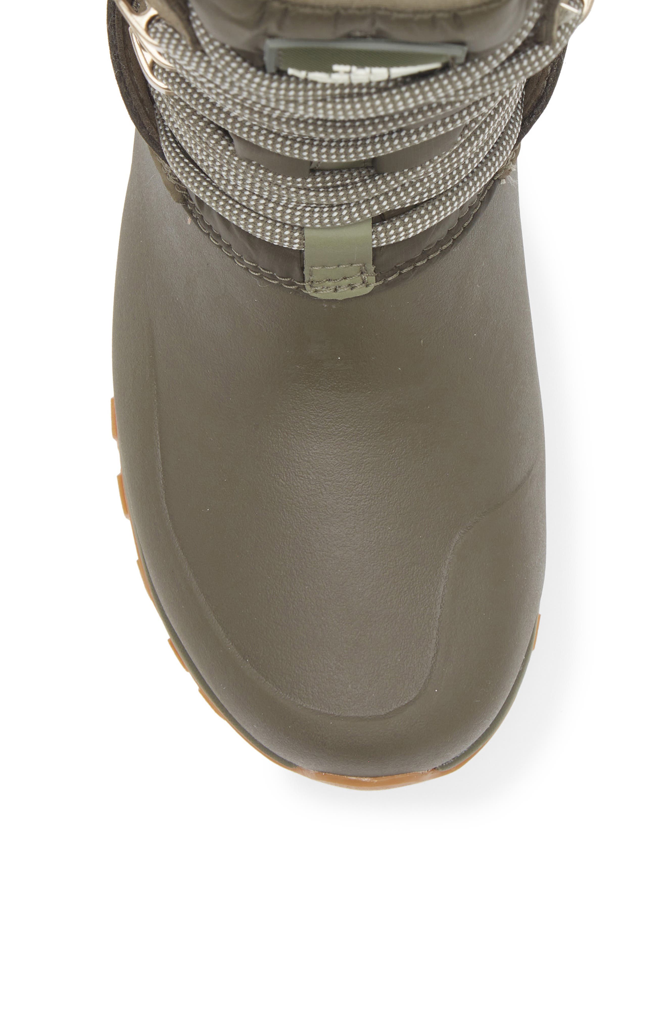 The North Face Yukiona Waterproof Winter Boot, Alternate, color, New Taupe Green/ White