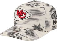 New Era Men's New Era White Kansas City Chiefs Tropics 19TWENTY Adjustable Hat