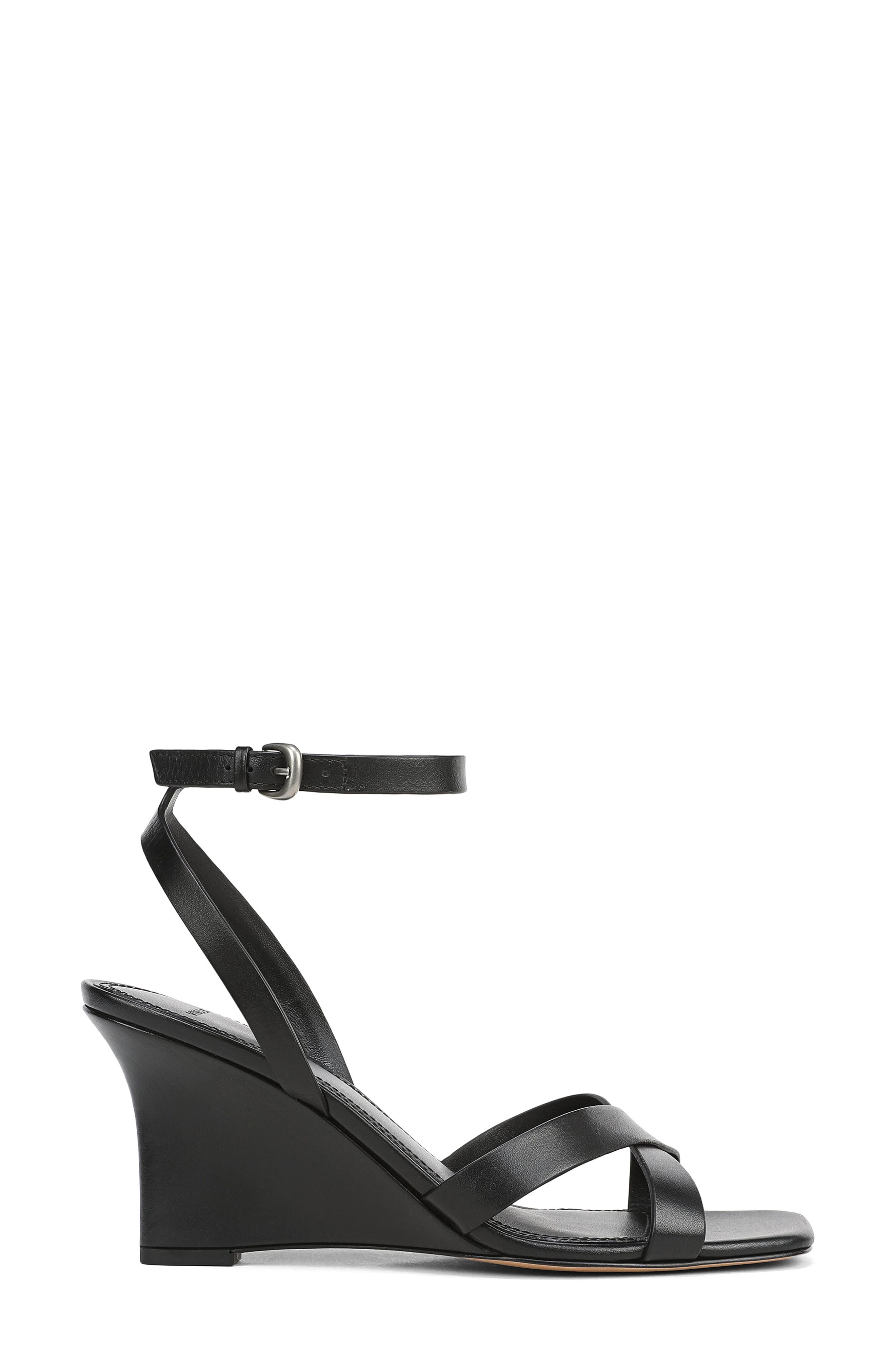 Vince Parma Ankle Strap Wedge Sandal, Alternate, color, 
