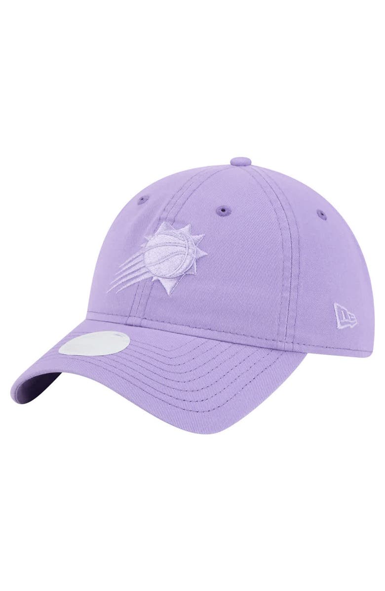 New Era Women's New Era Purple Phoenix Suns Colorpack 9TWENTY Adjustable Hat, Main, color,