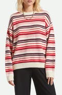 Brixton Cozy Stripe Crewneck Sweater