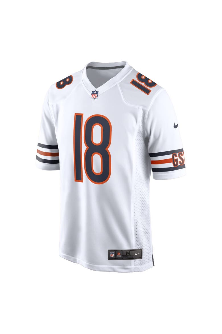 Men's Nike Caleb Williams White Chicago Bears First Round Pick Player Game Jersey, Alternate, color, White