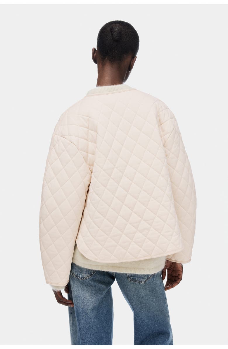 H&M Quilted Jacket, Alternate, color, Light Beige