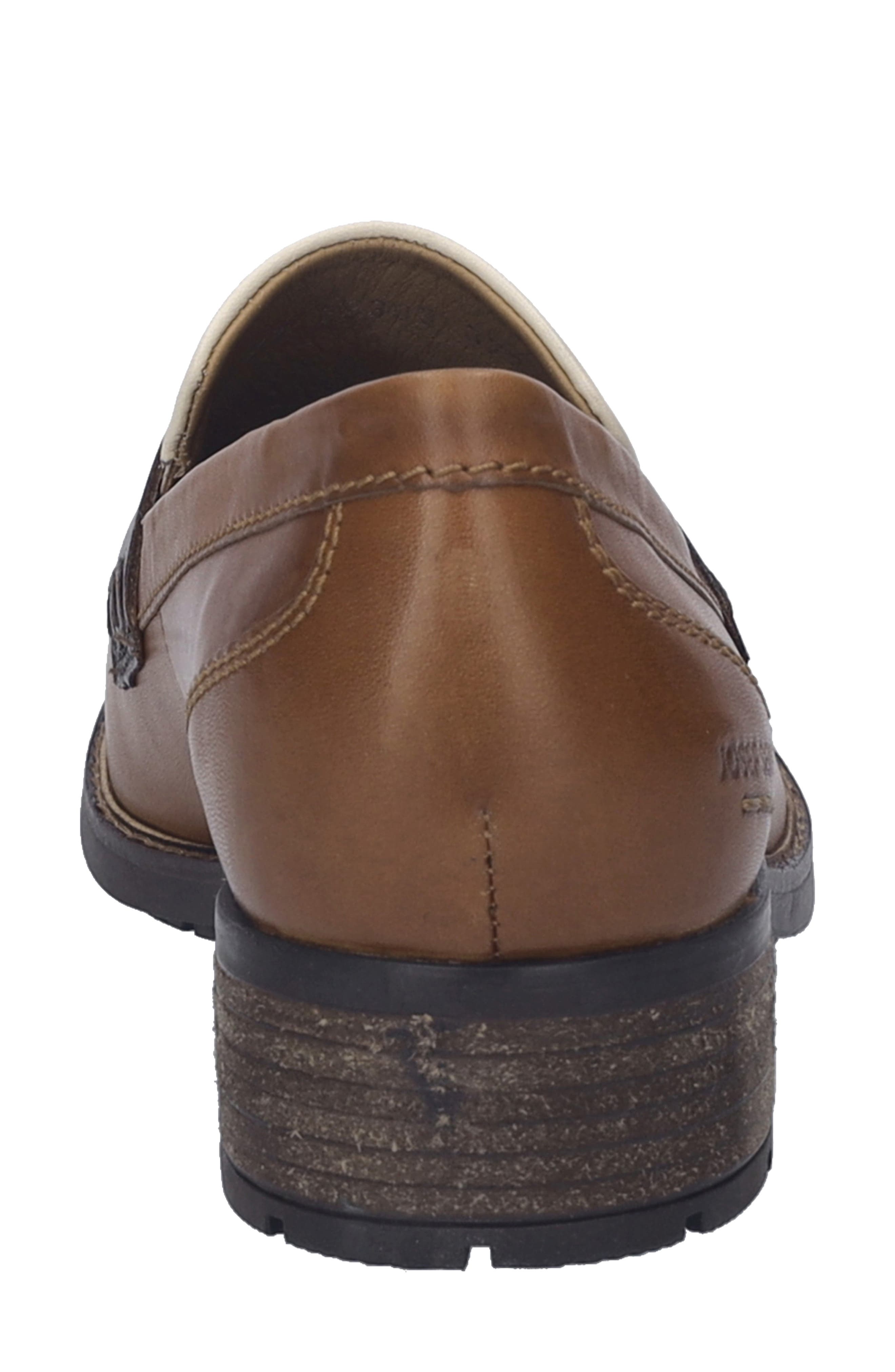 Kate 03 Penny Loafer, Alternate, color, COGNAC