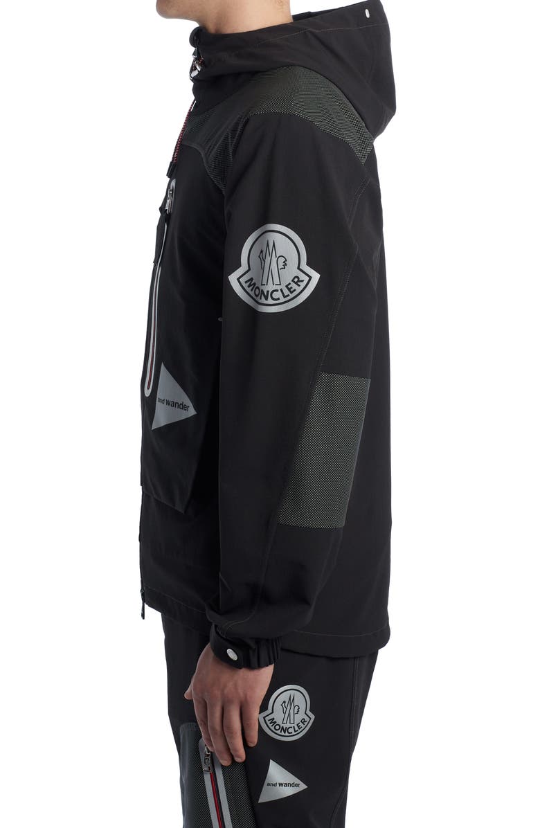Moncler Genius 2 Moncler 1952 x and wander Itabashi Reflective Hooded Jacket, Alternate, color,