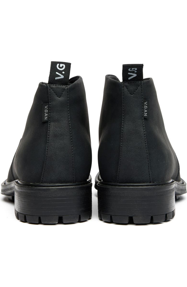 V.GAN LONDON Vegan Endive Chukka Boots, Alternate, color, Black