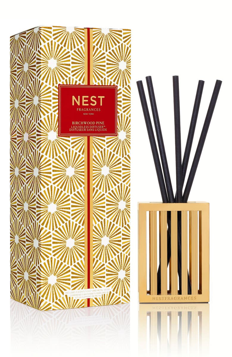 NEST New York Birchwood Pine Liquidless Diffuser, Main, color,