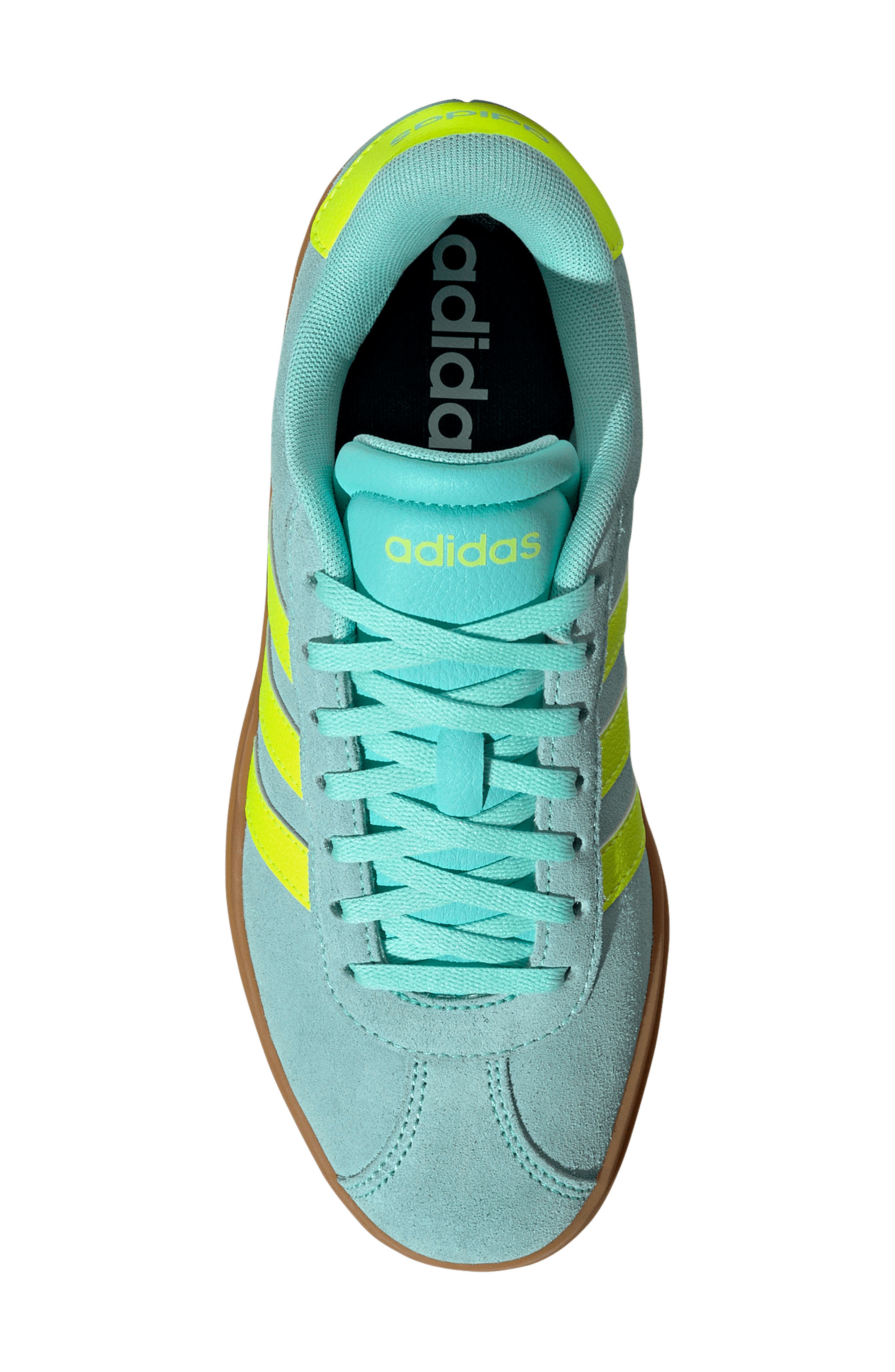 VL Court Bold Sneaker, Alternate, color, FLASH AQUA/ LUCID LEMON/ GUM10