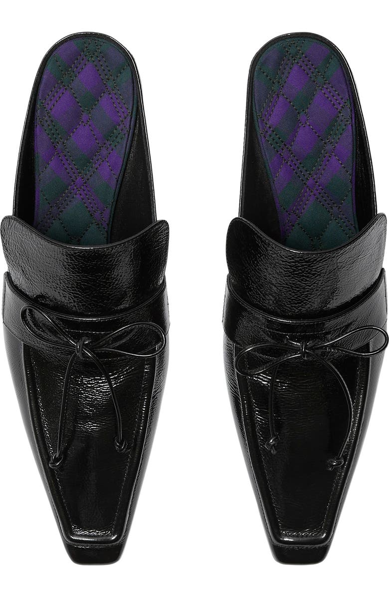 Burberry Sovereign Square Toe Kitten Heel Mule, Alternate, color,