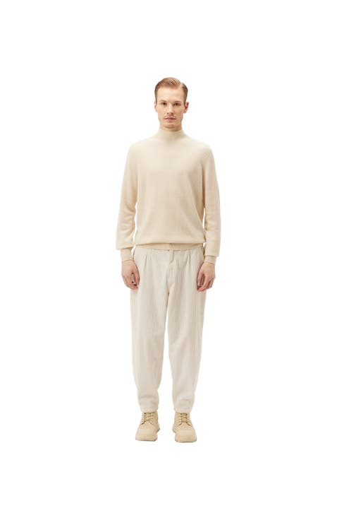 Essential Mock Neck Cashmere Sweater