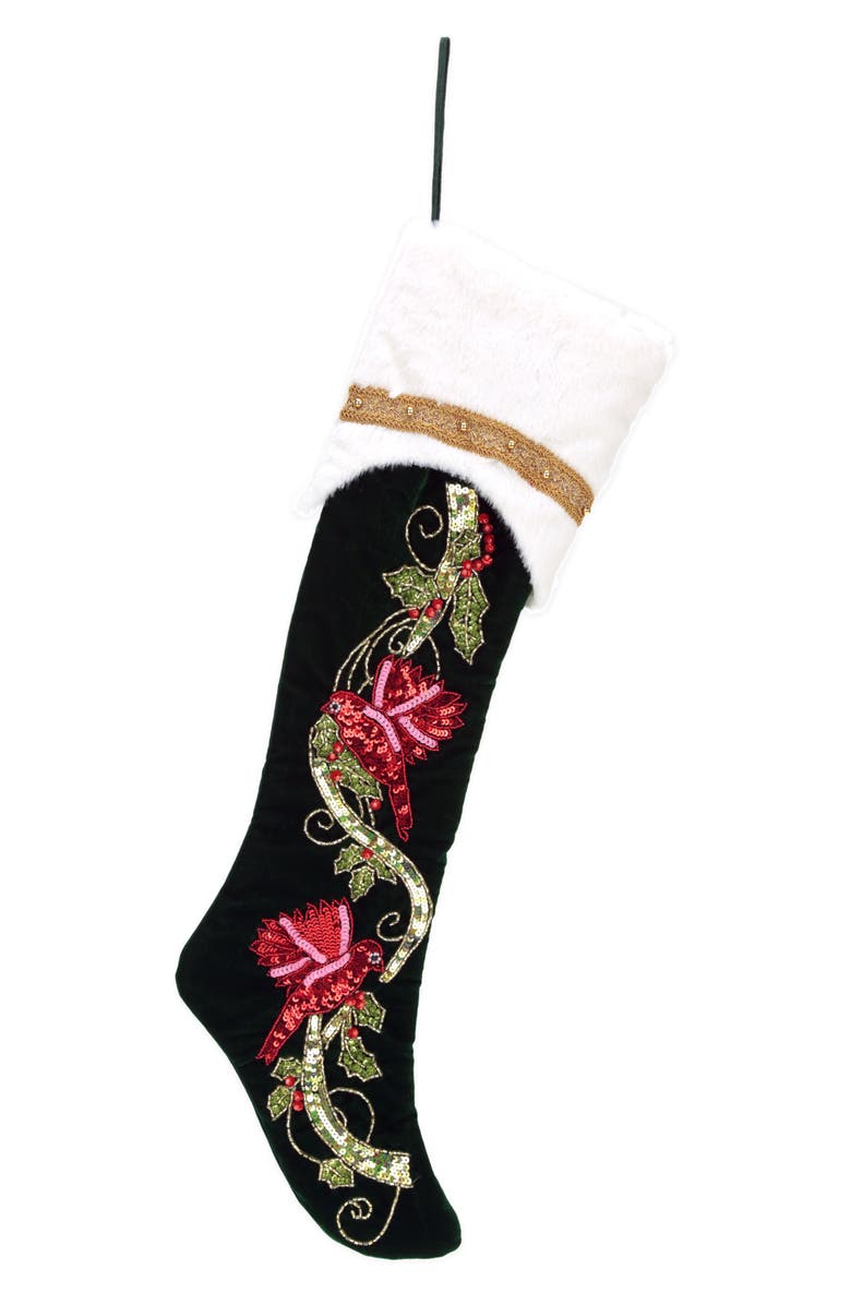 Mark Roberts Cardinal Stocking, Main, color, Red