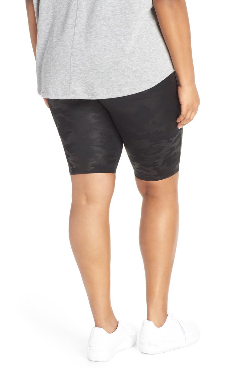 SPANX<sup>®</sup> Faux Leather Bike Shorts, Alternate, color,