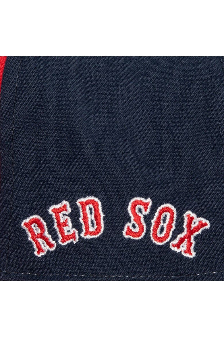 Men's Mitchell & Ness Red/ Boston Red Sox Bases Loaded Fitted Hat, Alternate, color, Red