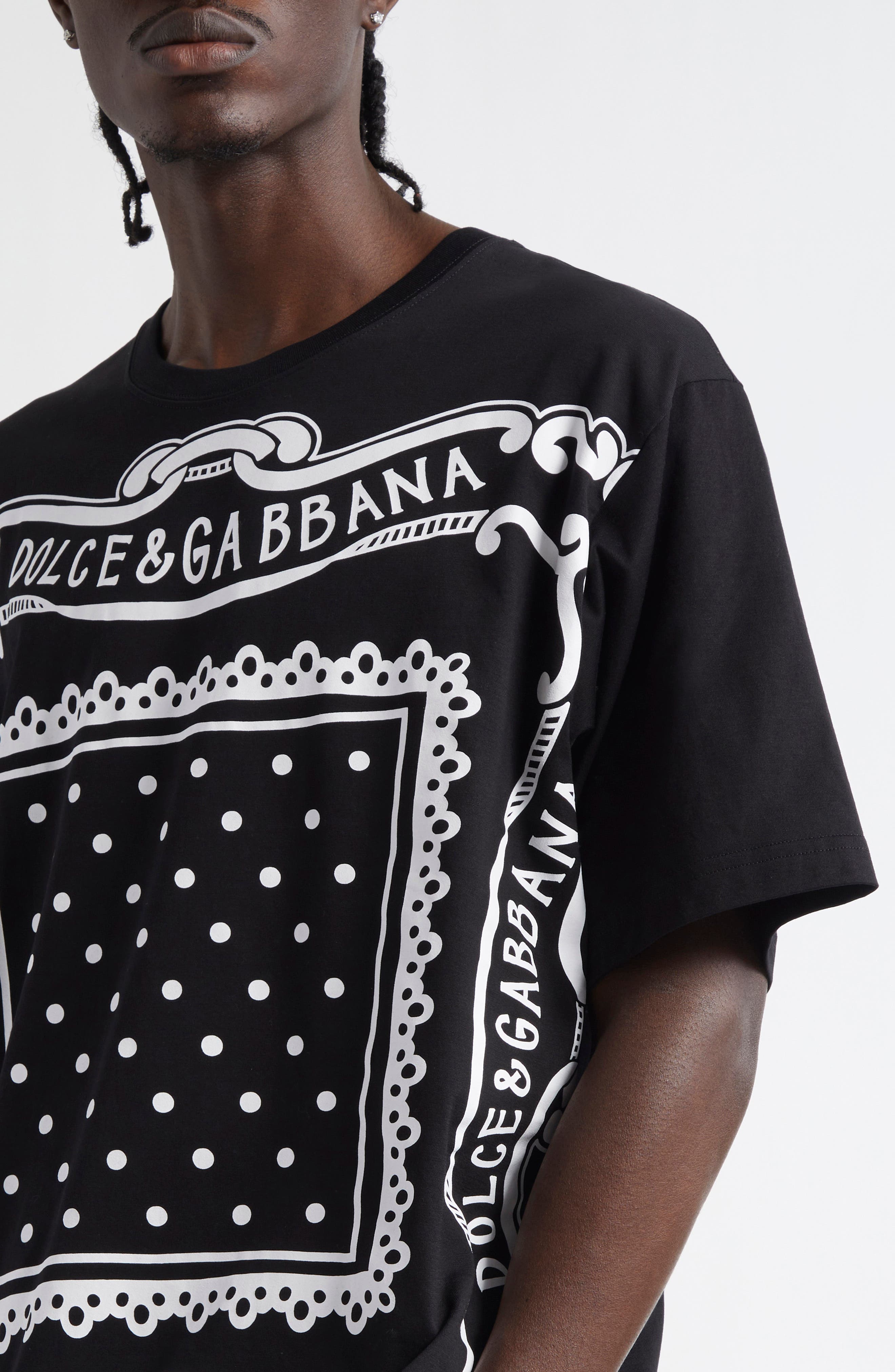 Bandana Print Cotton T-Shirt (Men) | Nordstrom