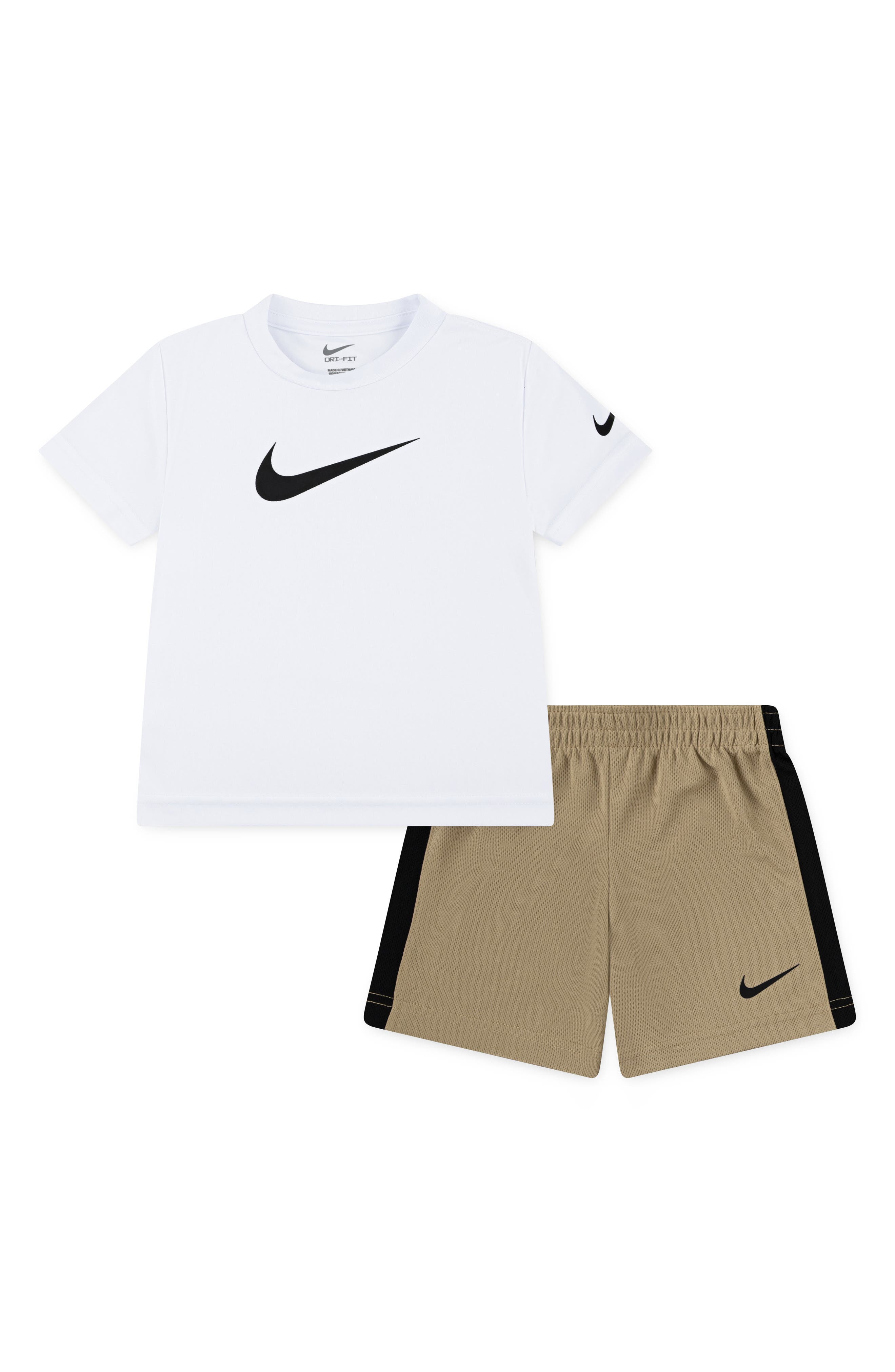 Nike Kids' Swoosh T-Shirt & Shorts Set