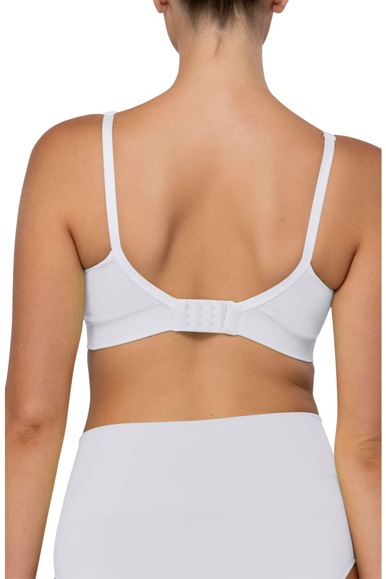 Full Coverage Comfort Bra, Alternate, color, White