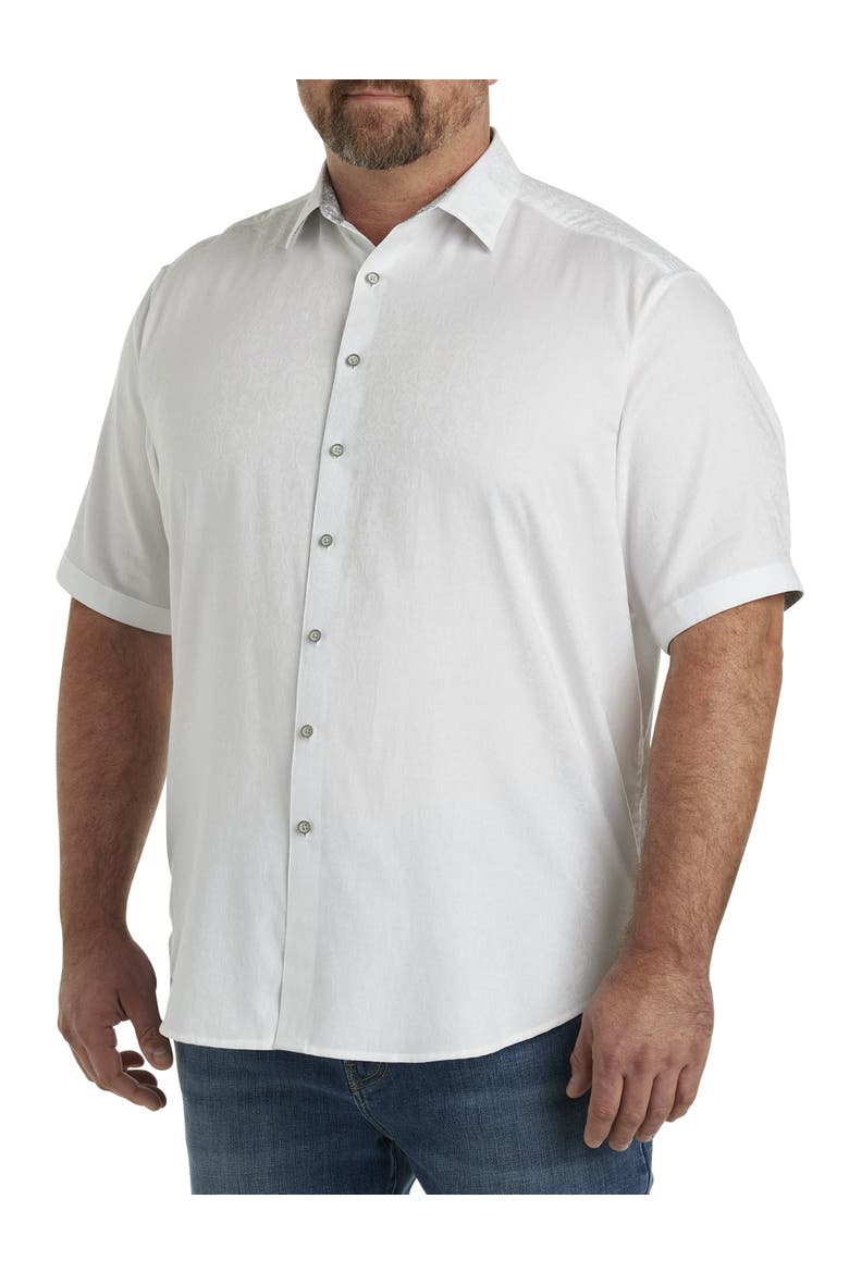Luther Sport Shirt, Main, color, WHITE