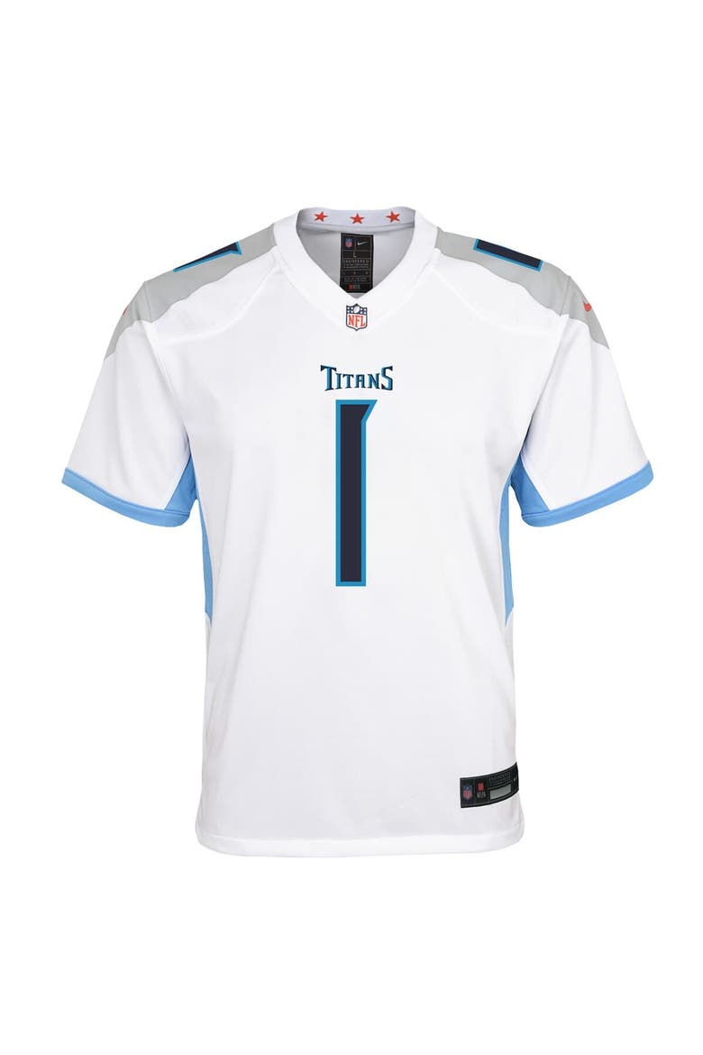 Youth Nike Cameron Ward White Tennessee Titans White Game Jersey, Alternate, color, White