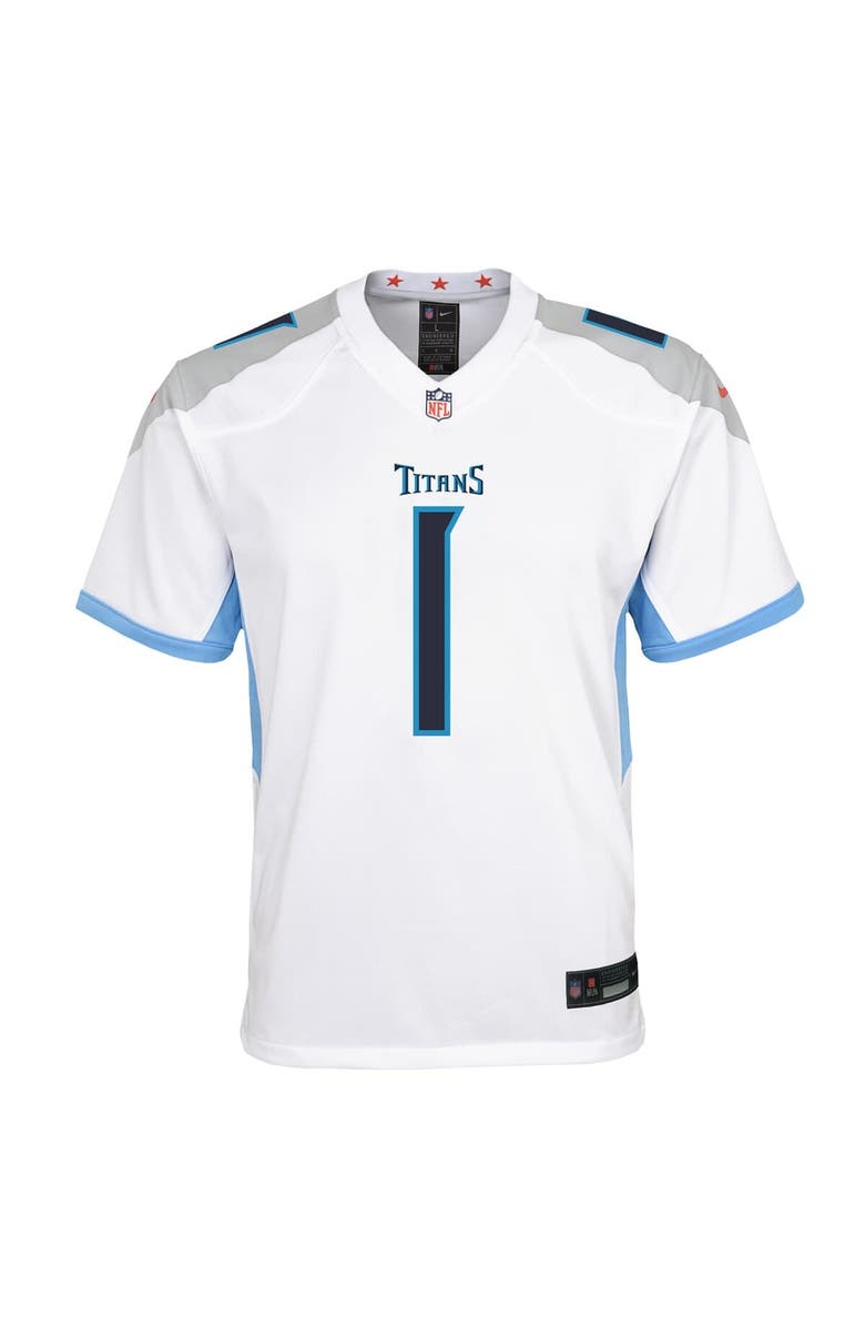 Nike Youth Nike Cameron Ward White Tennessee Titans White Game Jersey, Alternate, color, White