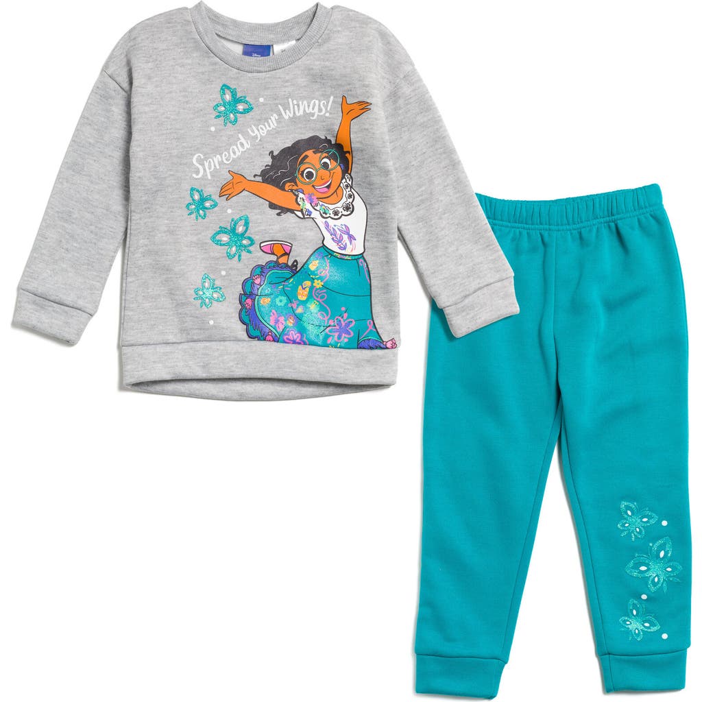 Disney Encanto Mirabel Fleece Sweatshirt & Pants Set In Gray