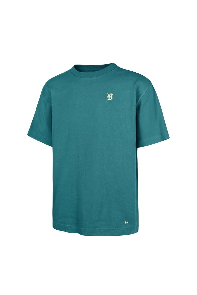 Men's '47  Hunter Green Detroit Tigers Leon Foundation T-Shirt, Alternate, color, Hunter Green