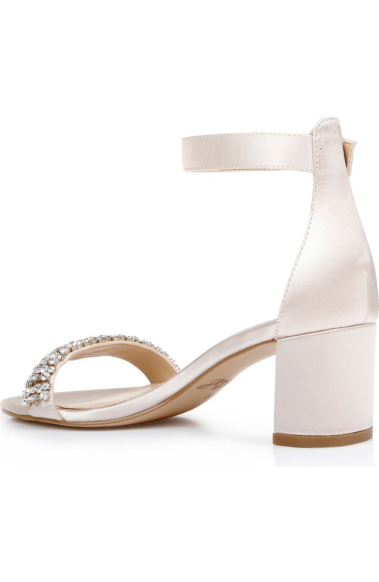 Jewel Badgley Mischka James Sandal, Alternate, color, Champ Sati