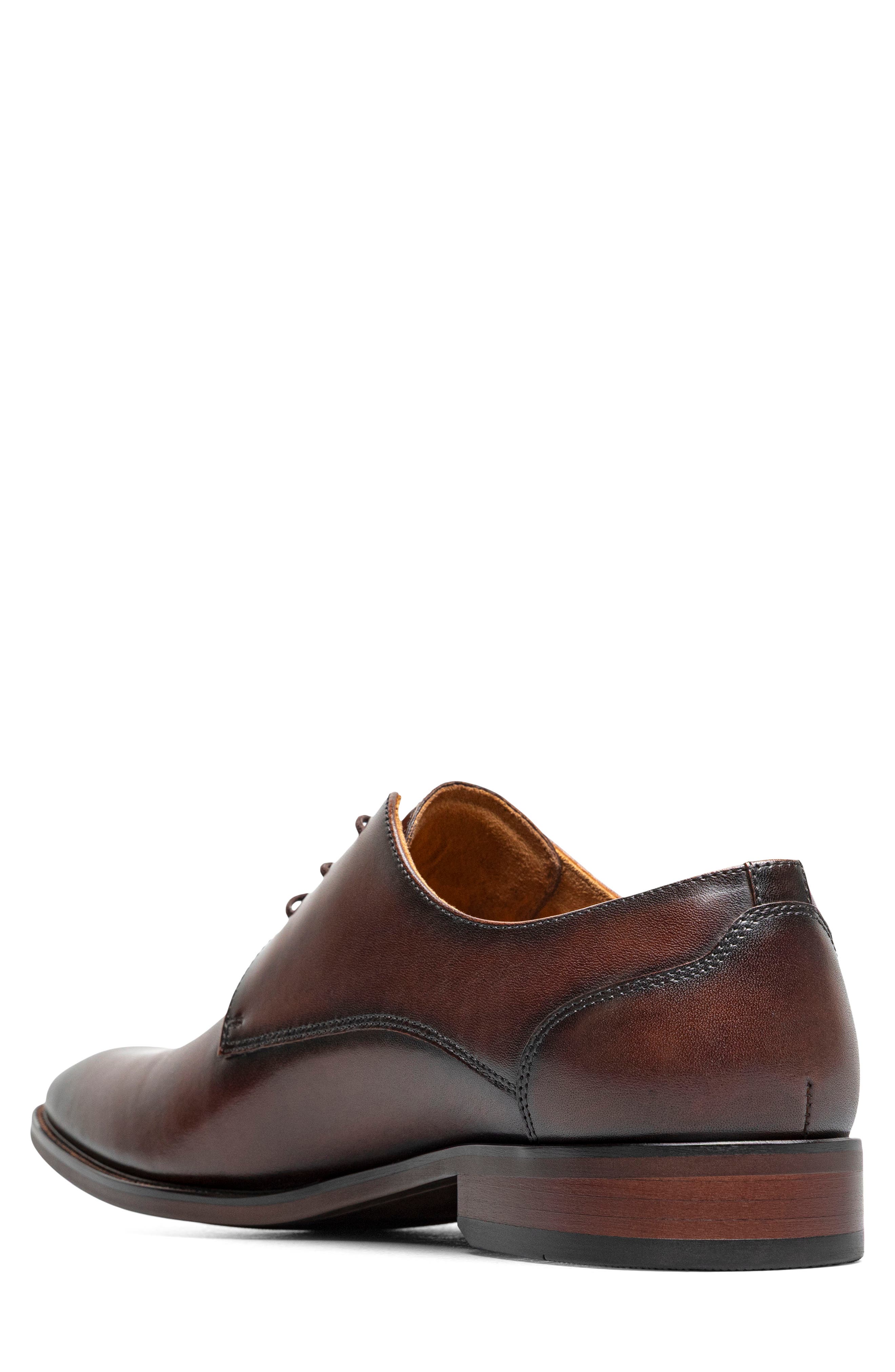 Sorrello Lux Plain Toe Derby, Alternate, color, BROWN