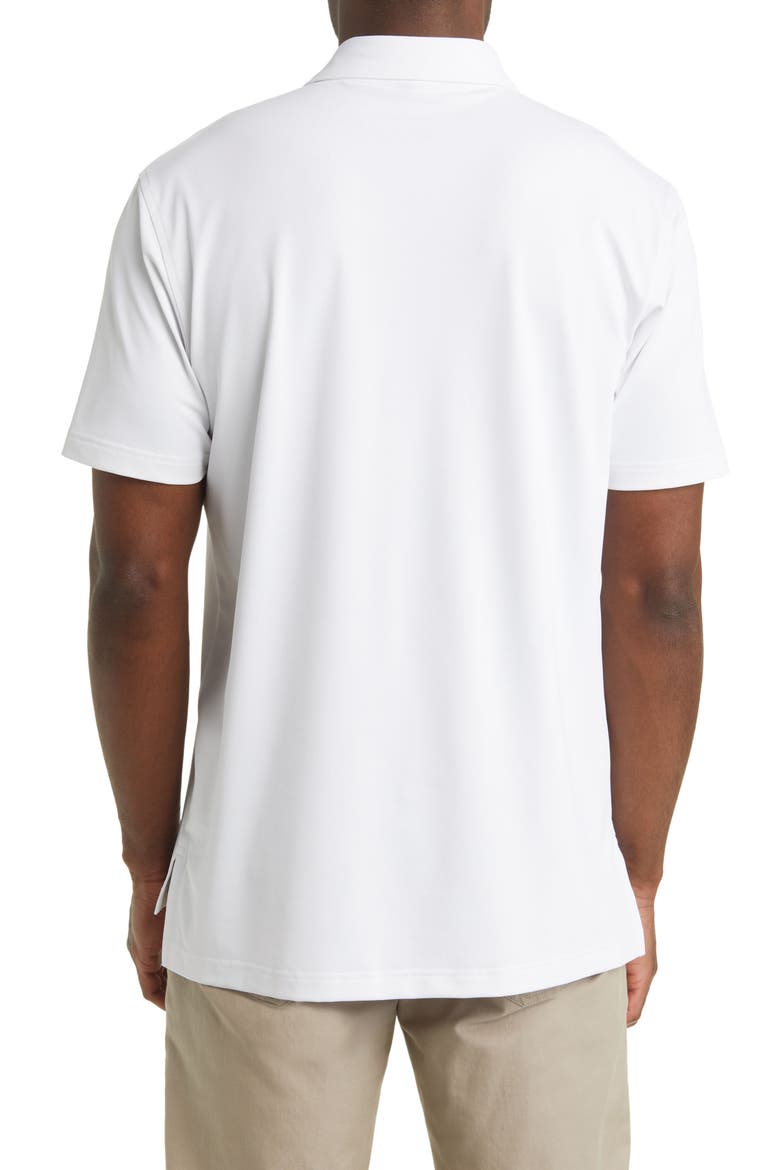 Solid Performance Polo, Alternate, color, WHITE
