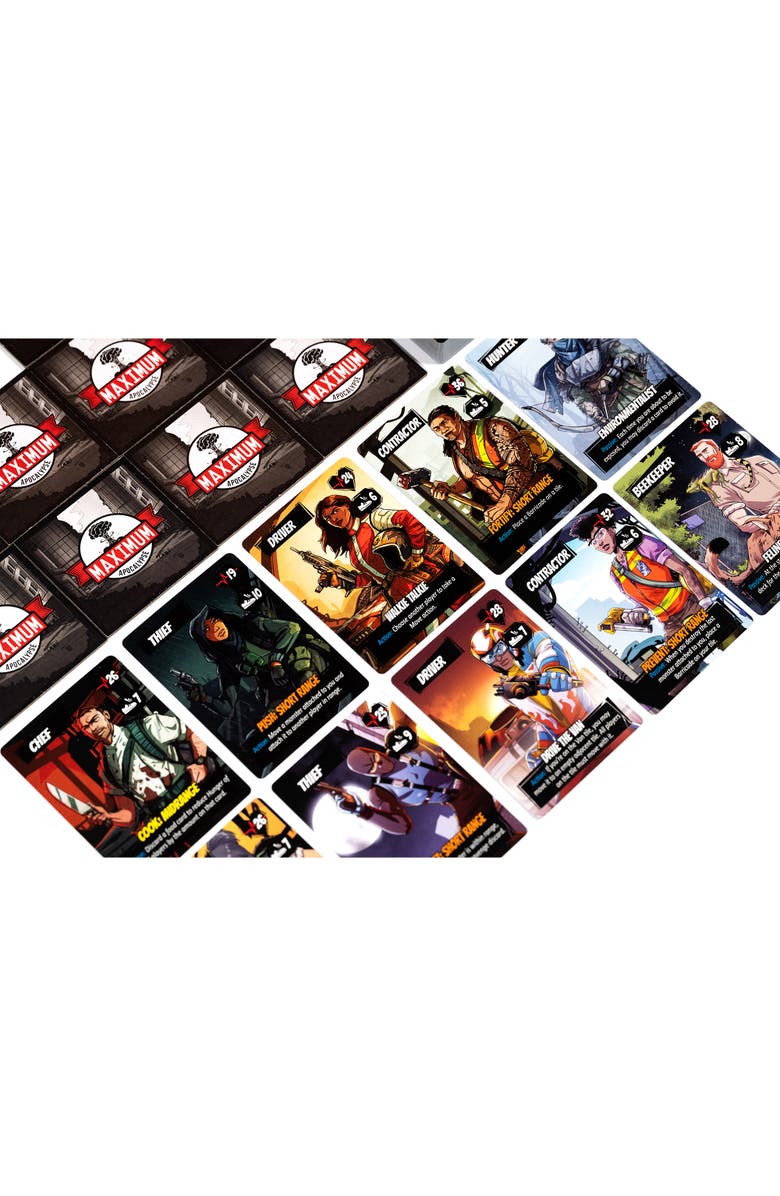 Rock Manor Games Maximum Apocalypse Wasted Wilds Survival Adventure, Alternate, color, Multicolored