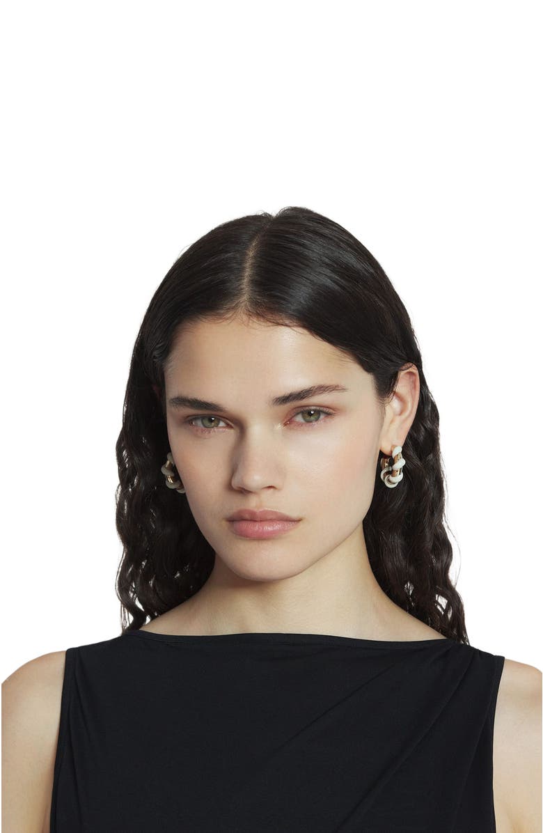 Lanvin Mélodie Candy Earrings, Alternate, color, Off White